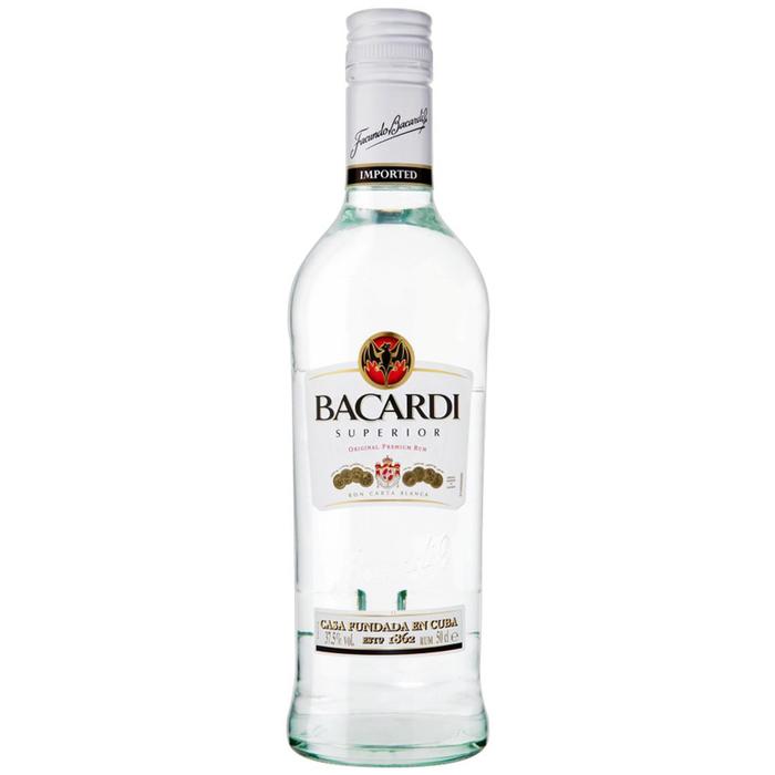 Bacardi White Rum 1 litre | Drinkland