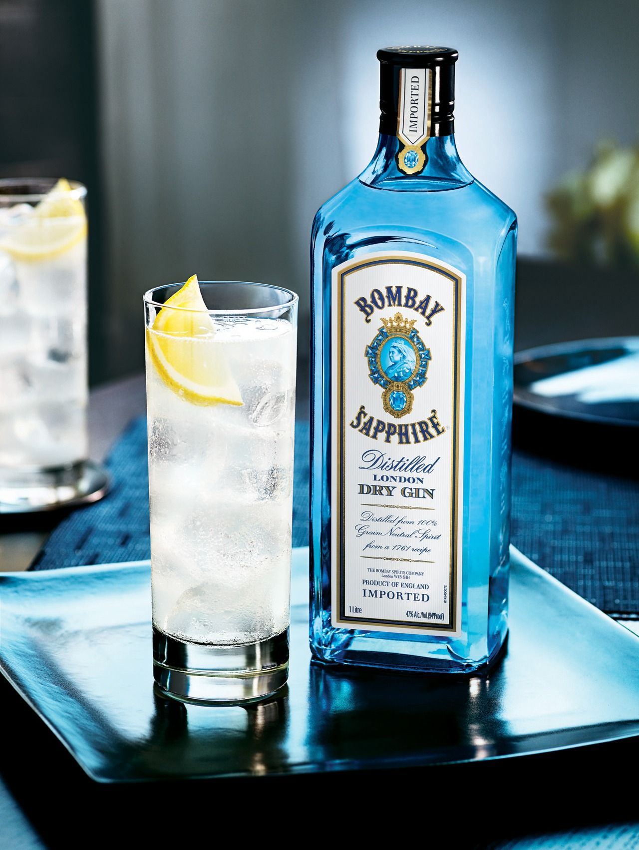 Bombay Sapphire Gin 1 Litre Drinkland