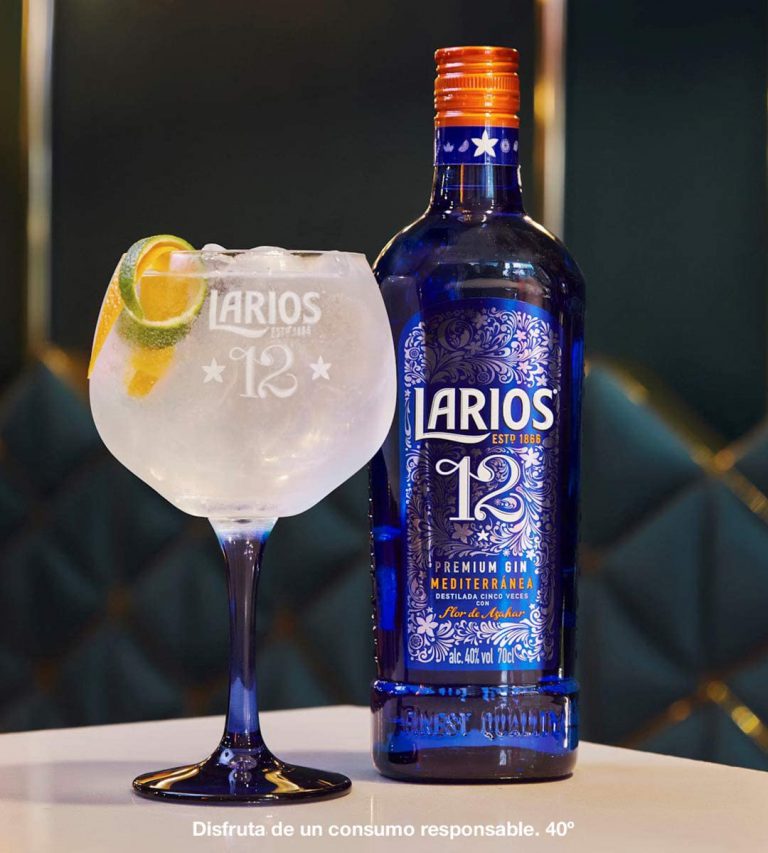 Larios 12 Botanicals Premium Gin 1 Litre Drinkland