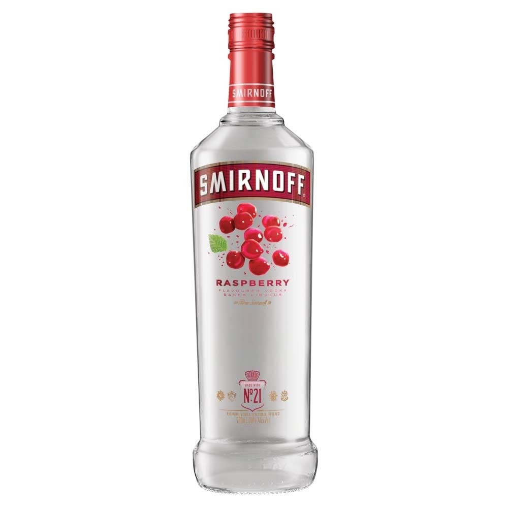 Smirnoff Twist Of Raspberry Flavored Vodka 700ml 01 Drinkland 6215