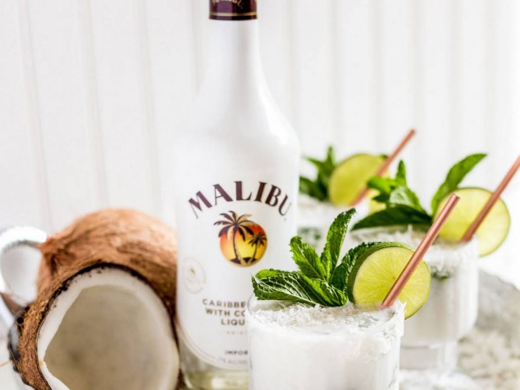 Malibu Barbados Rum with Coconut Flavor 1 Litre Drinkland