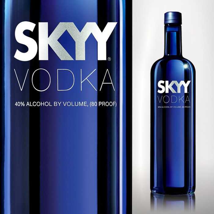 Vodka Drinkland Skyy 1 USA | Blue Litre