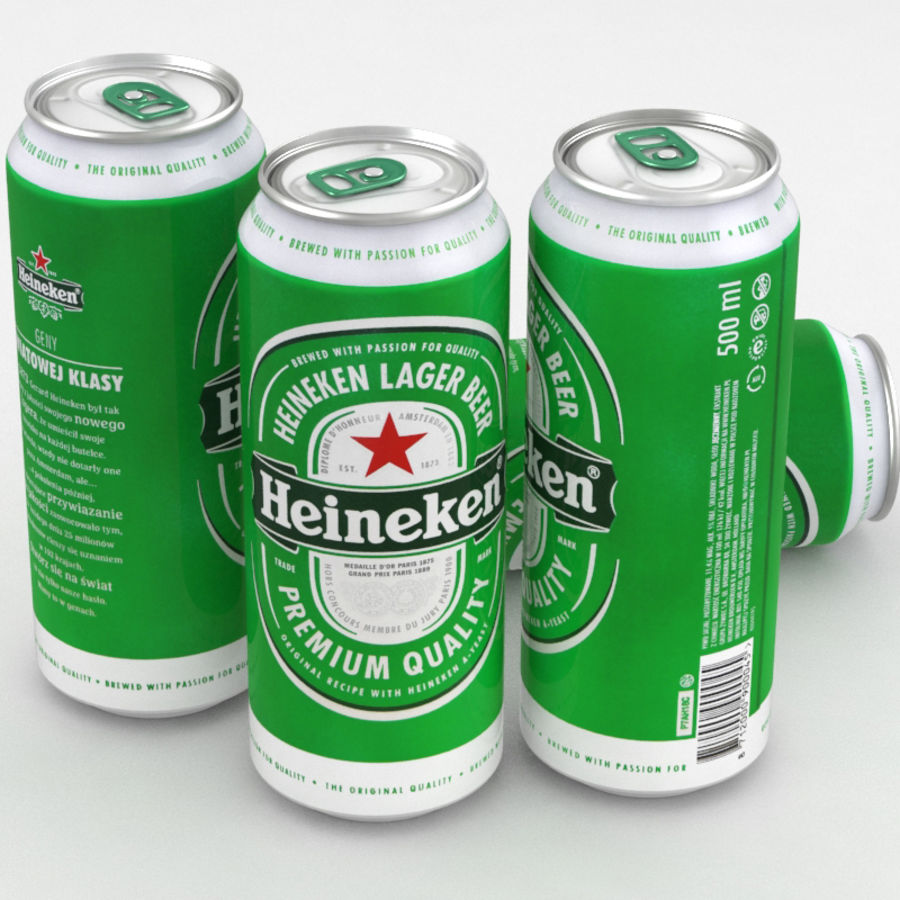Heineken Lager Beer 4x500ml Cans | Drinkland