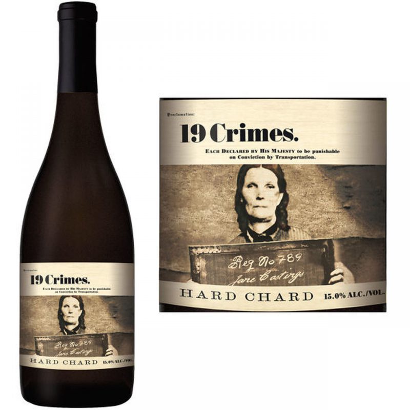 19 Crimes Hard Chard South Eastern Australia Chardonnay 750mL Drinkland