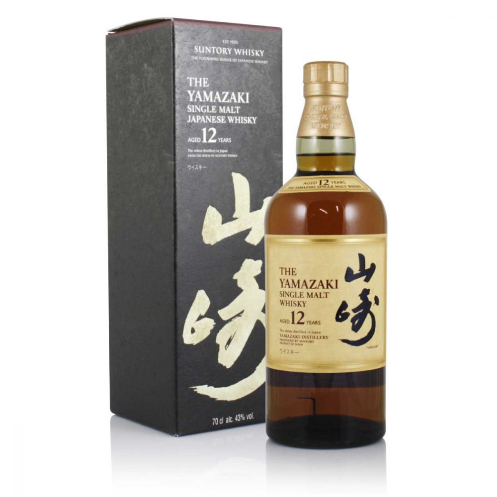 The Yamazaki 山崎 12 Years Old Japanese Single Malt Whisky 700mL | Drinkland