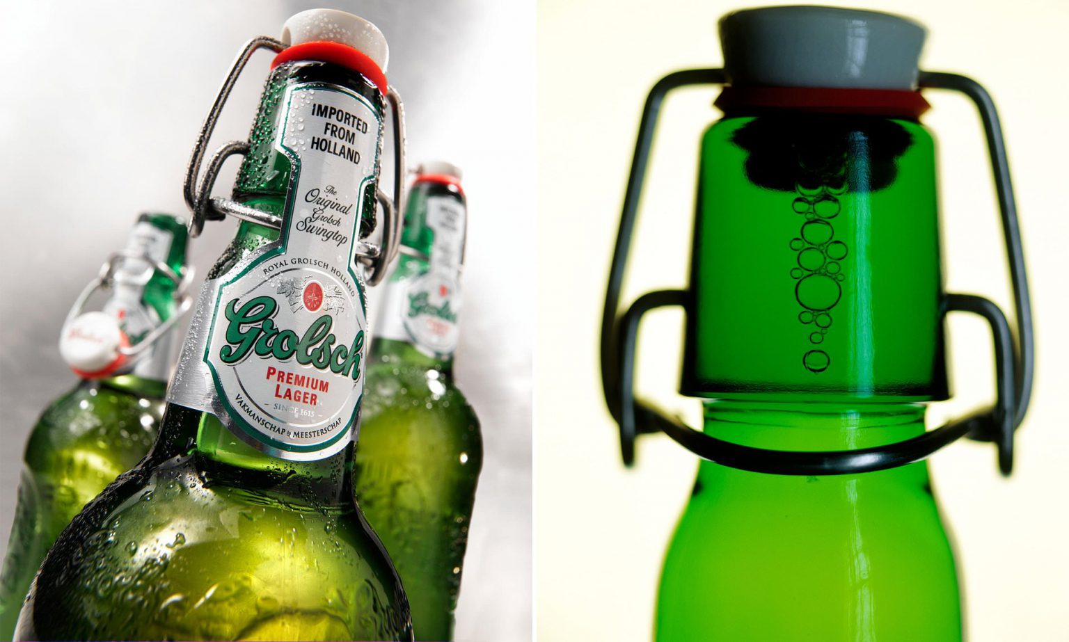 Grolsch Imported Premium Pilsner SwingTop 4x450ml Bottles Drinkland
