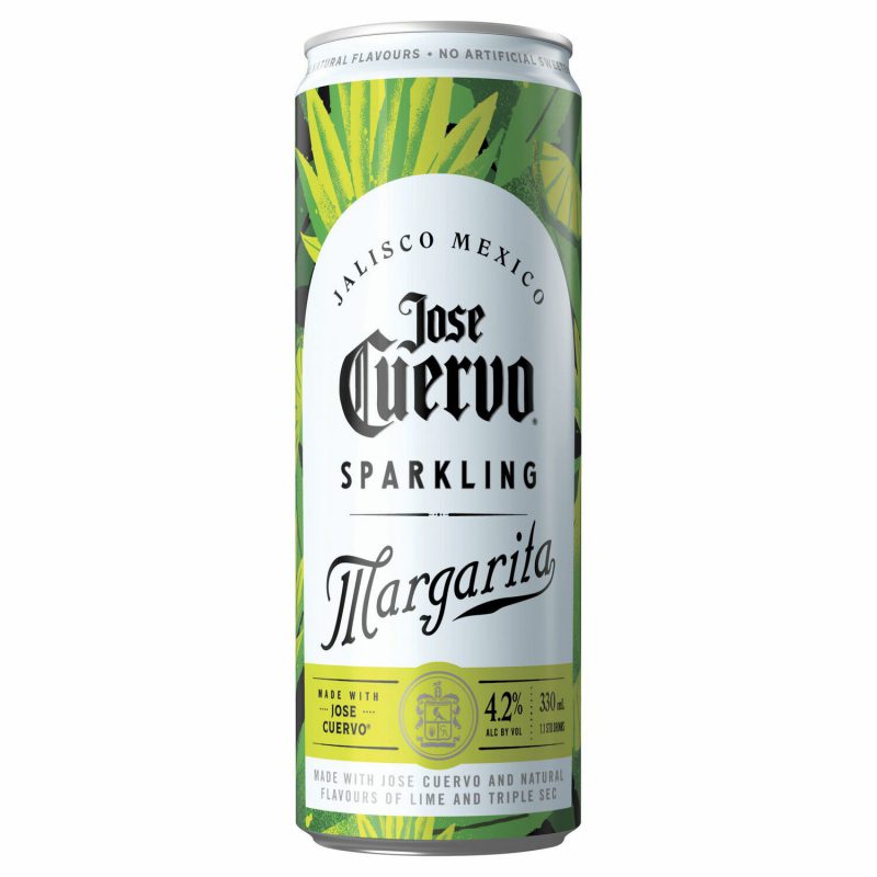 Jose Cuervo Sparkling Margarita 8 x 330ml Can | Drinkland